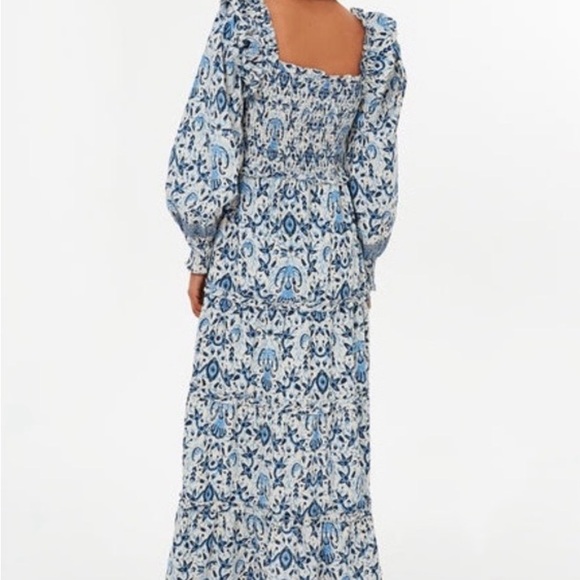 Ruffle puff sleeve maxi- love the label - Picture 3 of 8